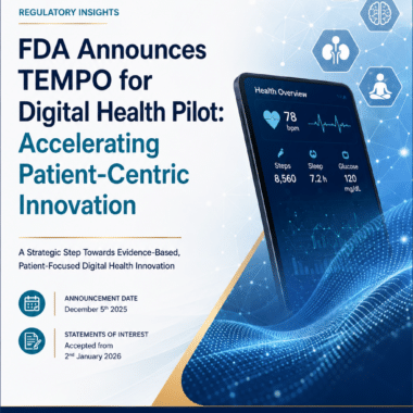 FDA Announces TEMPO for Digital Health Pilot